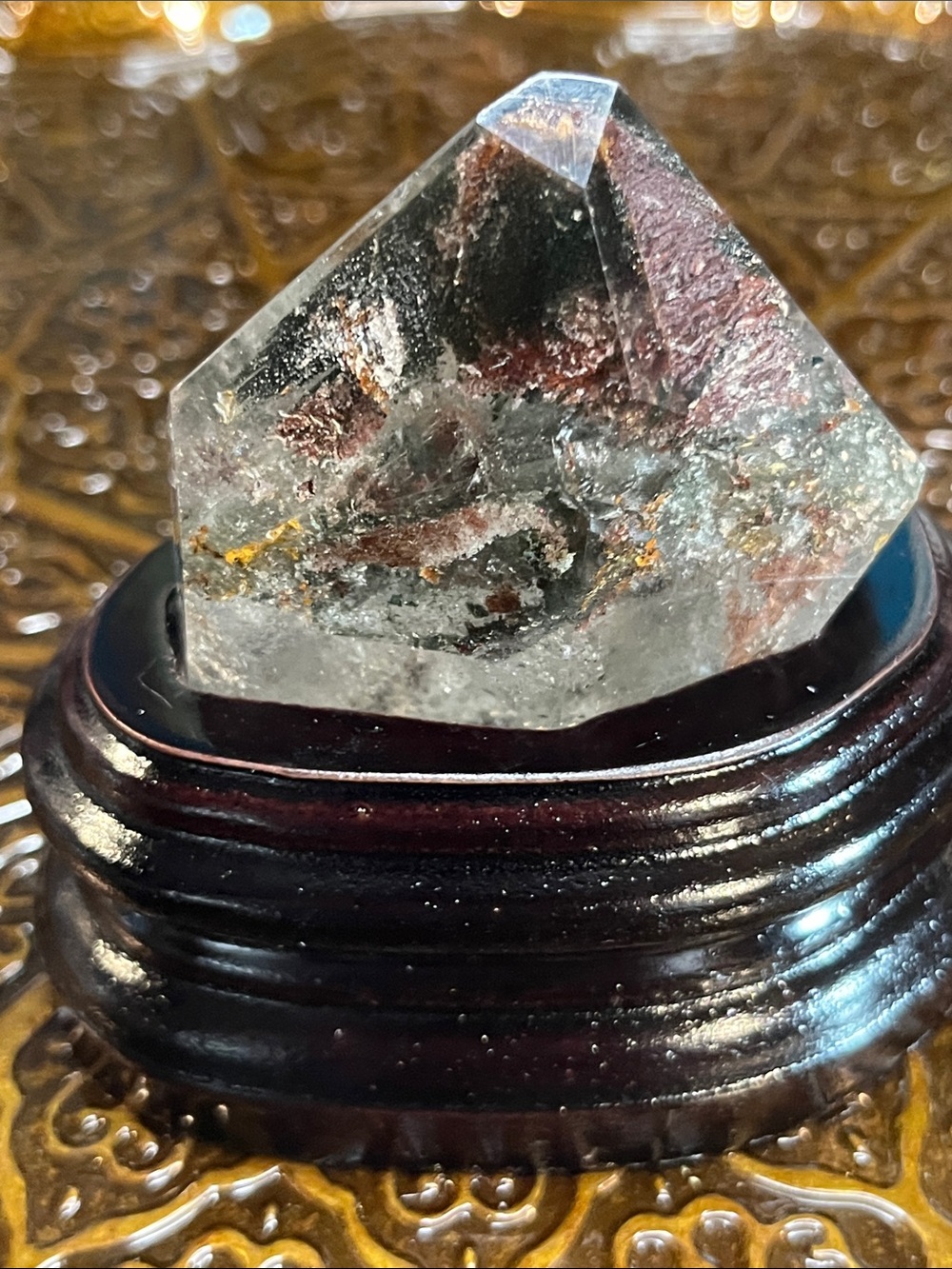 Garden quartz in stand - Picture 6 of 7